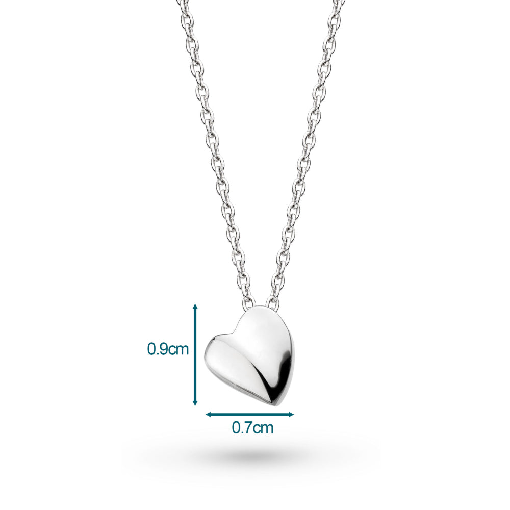 Kit Heath - Miniatures Sweet Heart Necklace - Silver