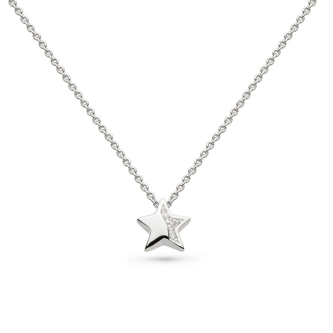 Kit Heath - Miniatures Starlight Pavé Necklace - Silver
