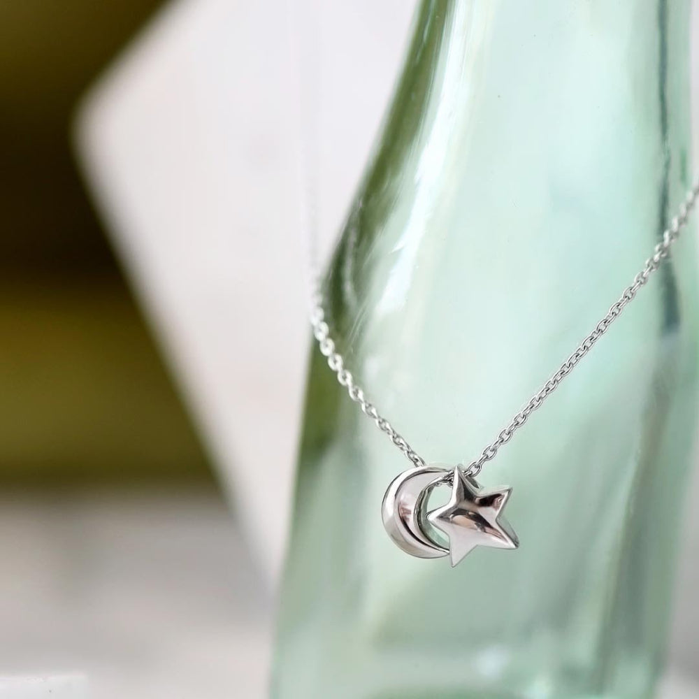 Kit Heath - Miniatures Moonlight Necklace - Silver