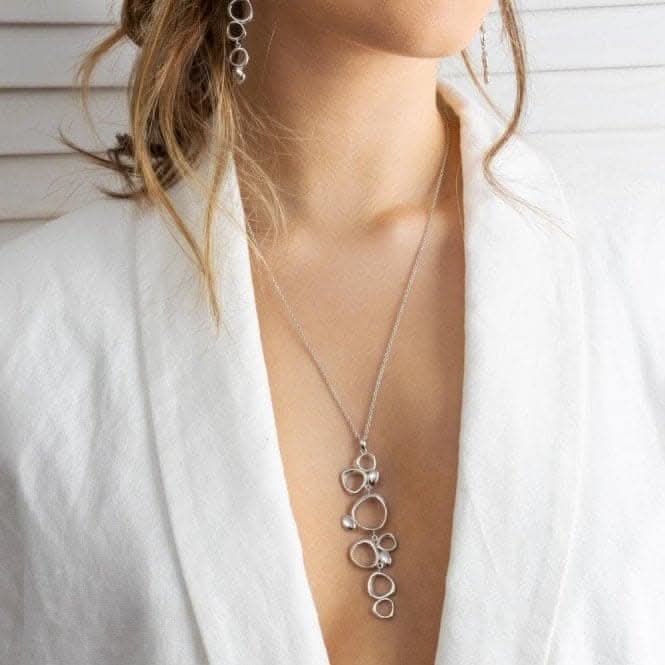 Kit Heath - Coast Shore Cascade Necklace - Silver