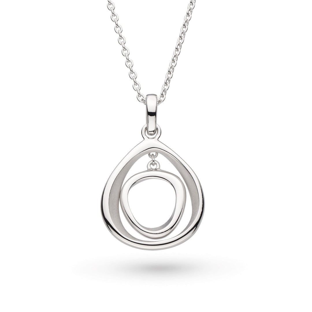 Kit Heath - Coast Shore Double Link Necklace - Silver