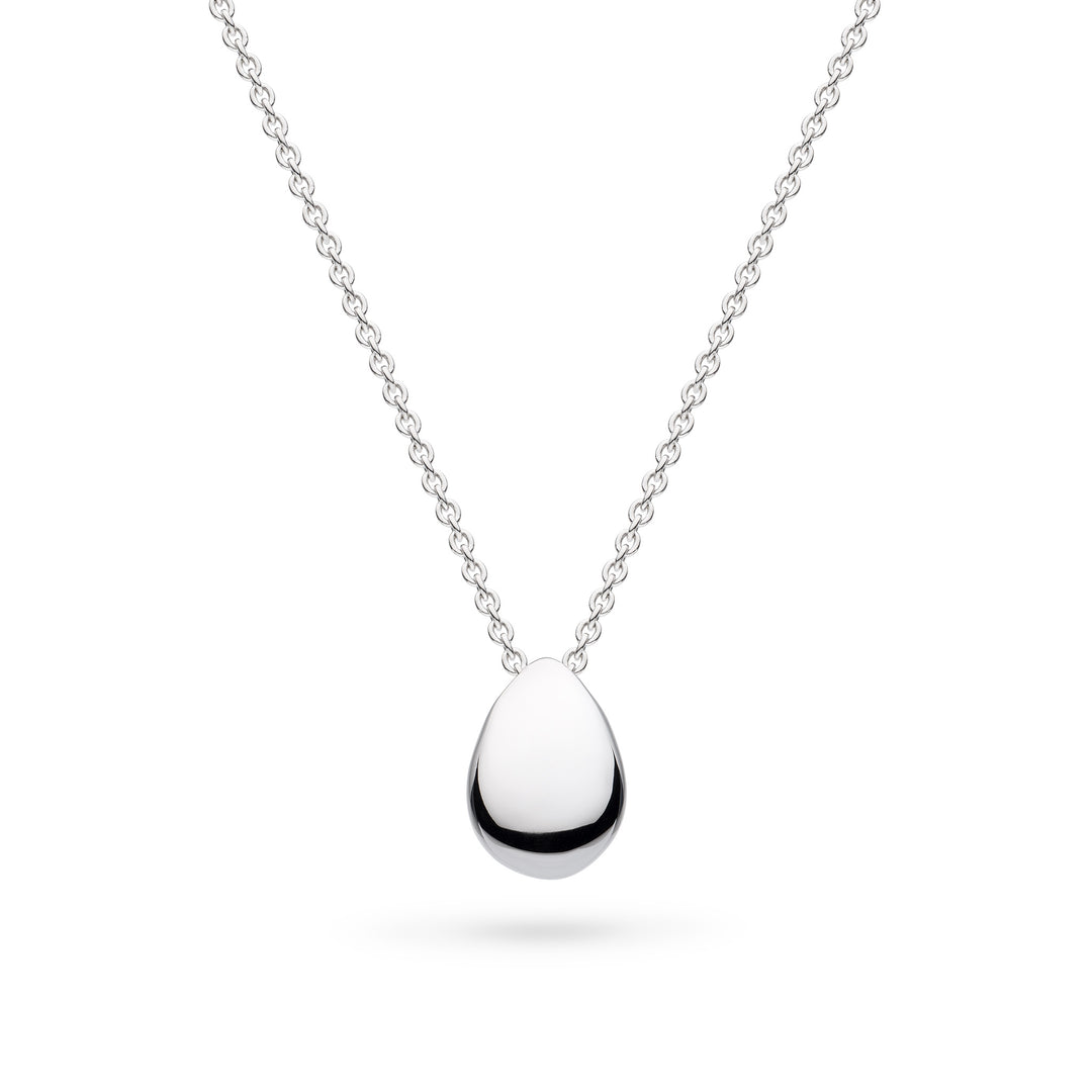 Kit Heath - Coast Pebble Smooth Necklace - Silver