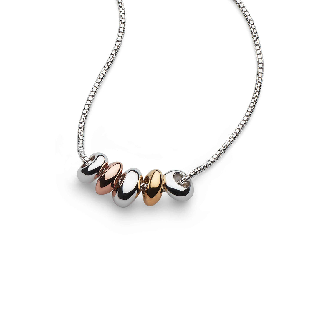 Kit Heath - Coast Tumble Golden Necklace - Silver
