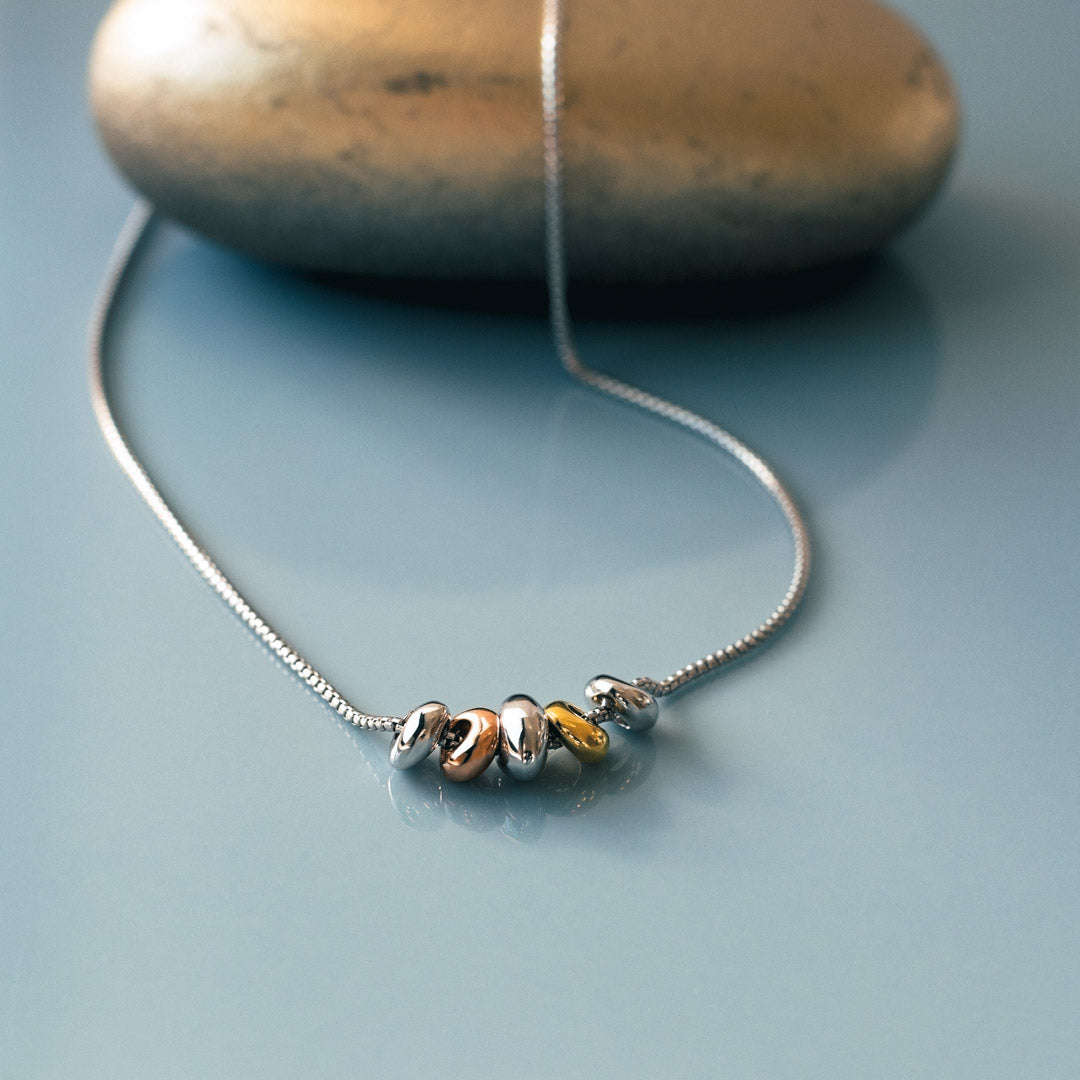 Kit Heath - Coast Tumble Golden Necklace - Silver