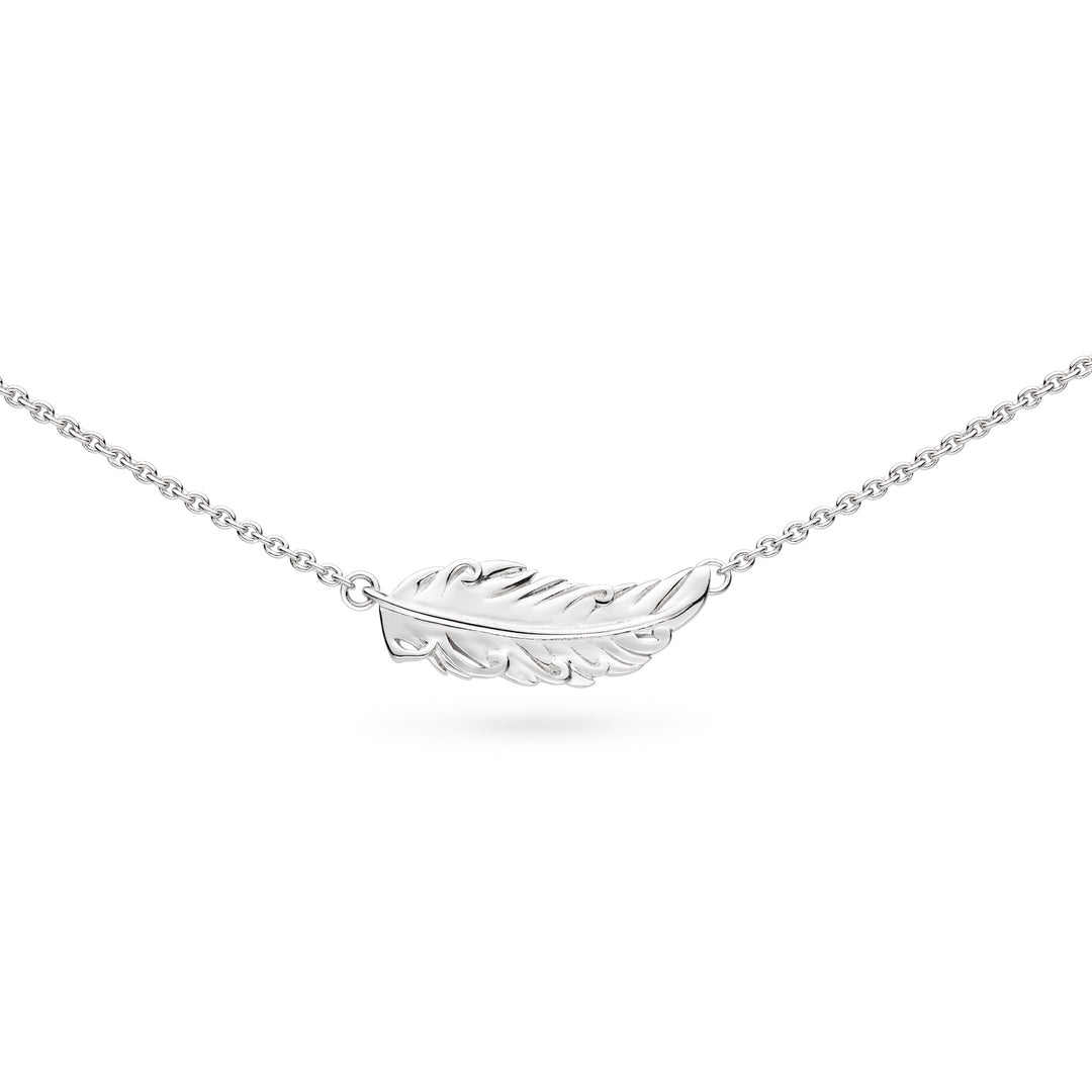 Kit Heath - Feather Wisp Necklet - Silver