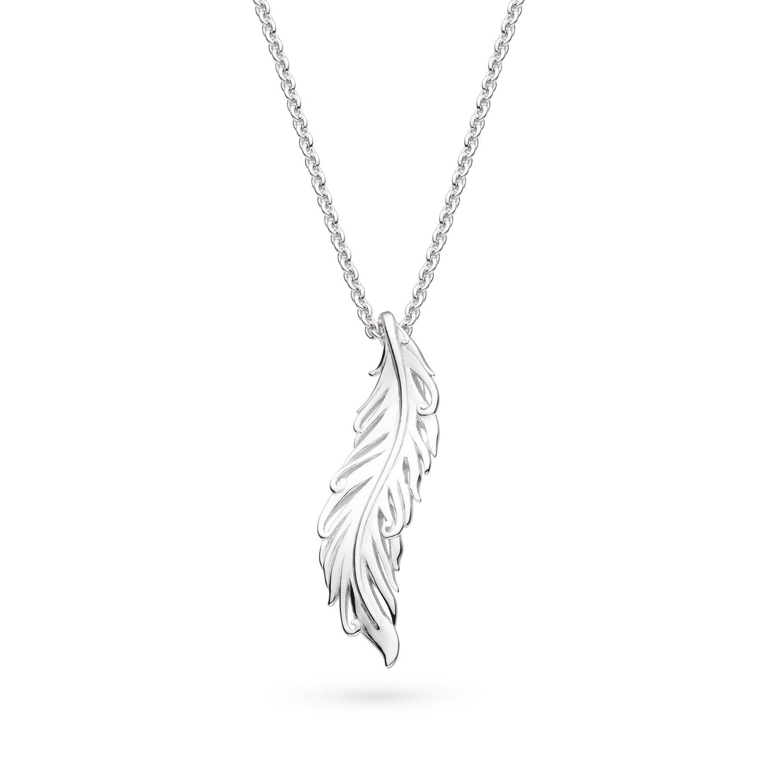 Kit Heath - Feather Wisp Necklace - Silver