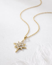 Kit Heath - Céleste North Star Petite Necklace - Gold