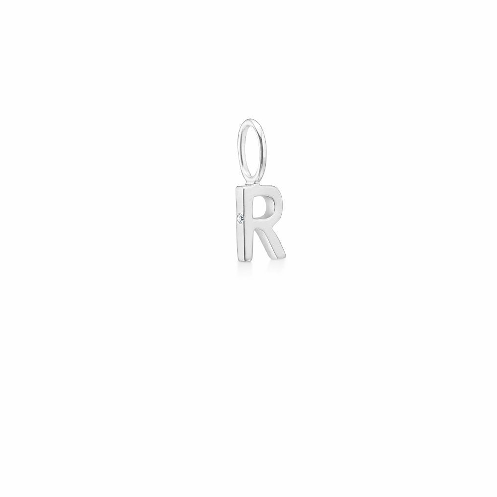 Ro Copenhagen - My R Pendant - 18kt White Gold