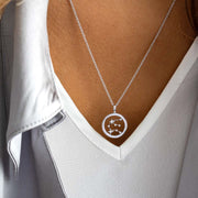 Kit Heath - Céleste Constellation Aquarius Necklace - Silver