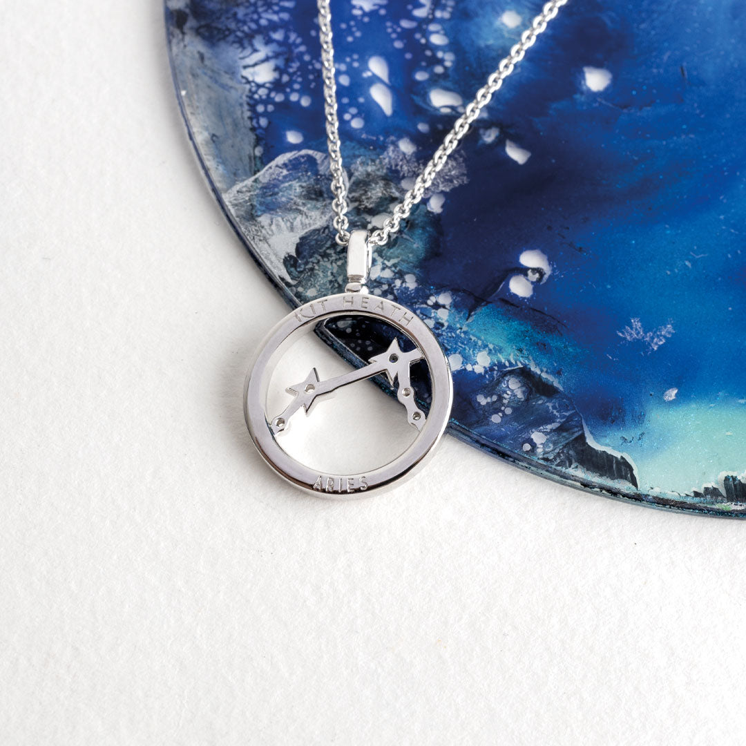 Kit Heath - Céleste Constellation Aries Necklace - Silver