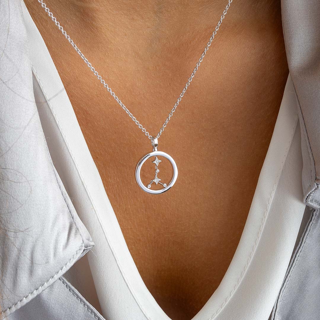 Kit Heath - Céleste Constellation Cancer Necklace - Silver