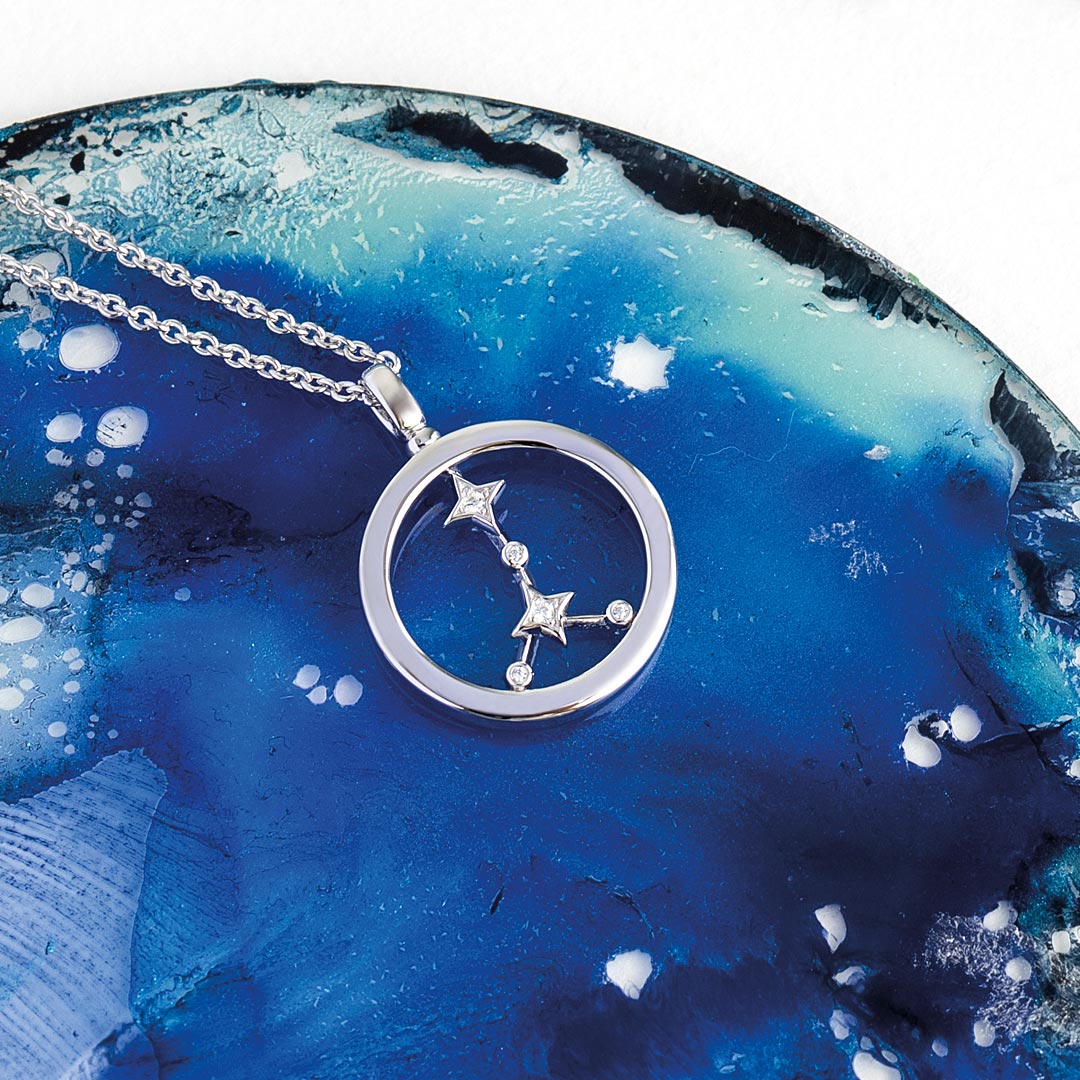 Kit Heath - Céleste Constellation Cancer Necklace - Silver