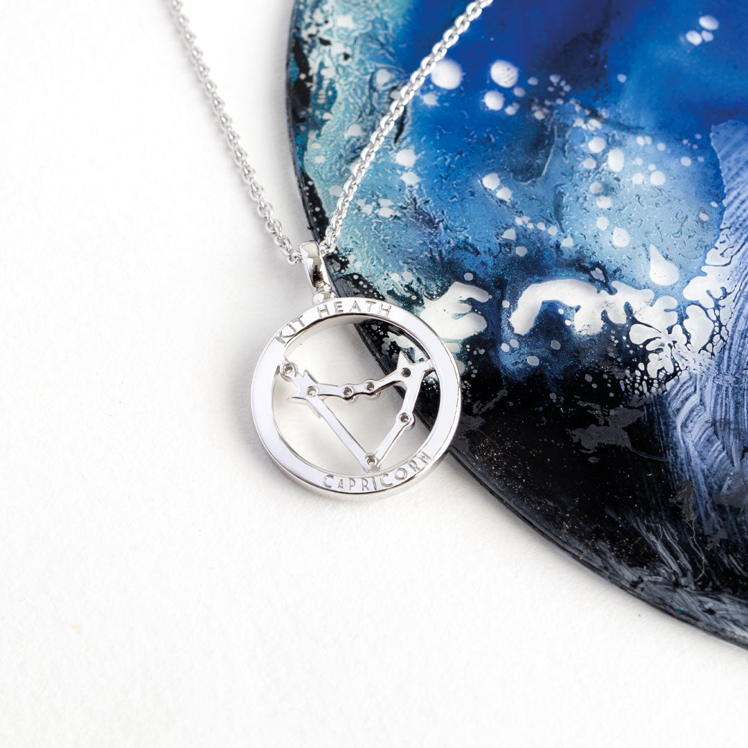 Kit Heath - Céleste Constellation Capricorn Necklace - Silver