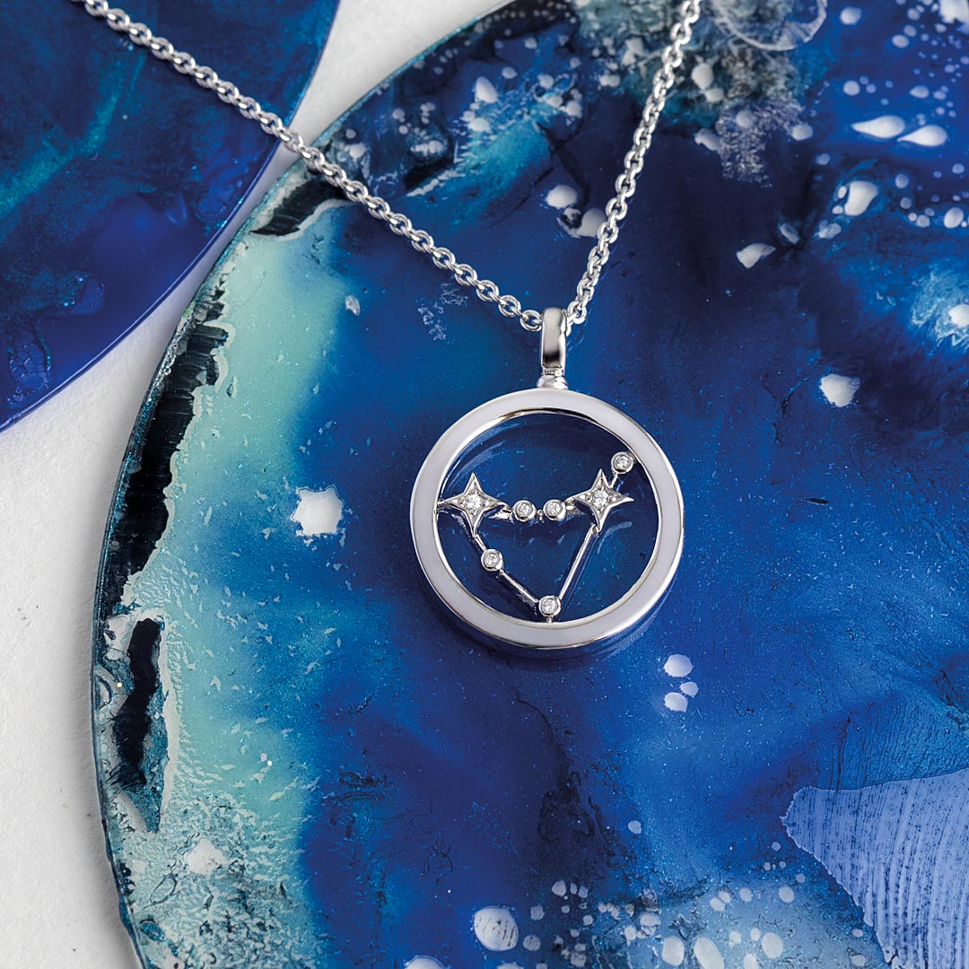 Kit Heath - Céleste Constellation Capricorn Necklace - Silver