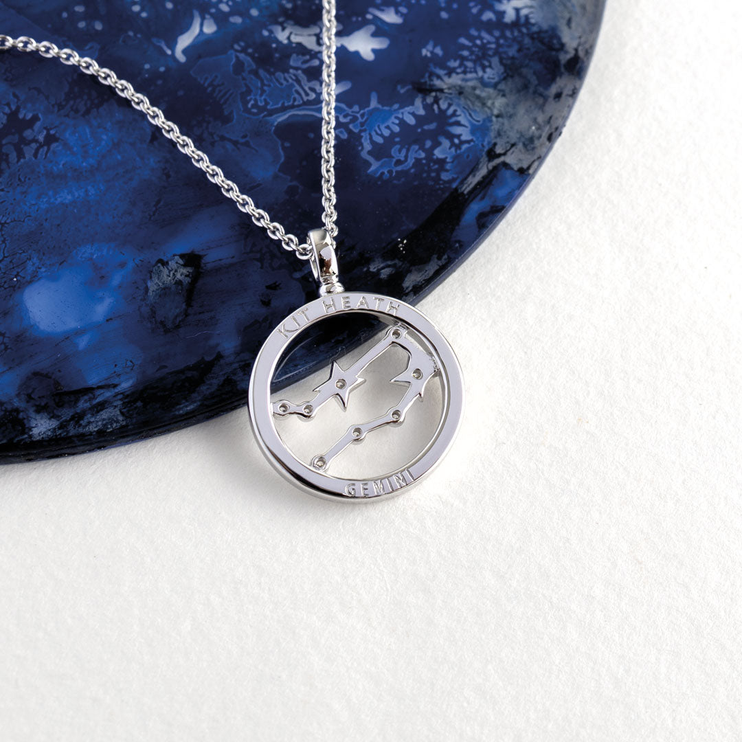 Kit Heath - Céleste Constellation Gemini Necklace - Silver