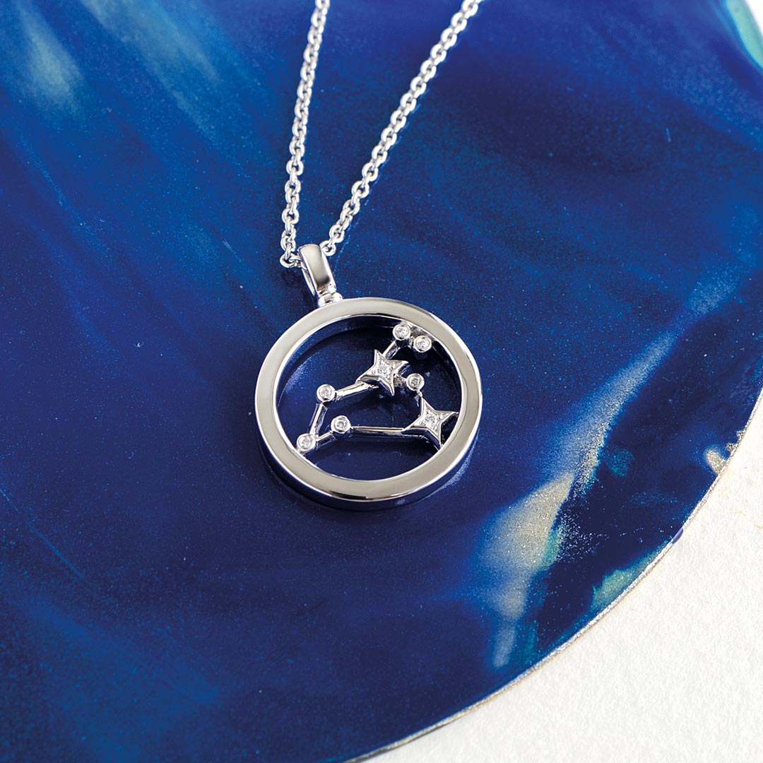 Kit Heath - Céleste Constellation Leo Necklace - Silver