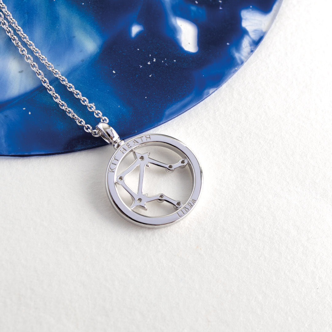Kit Heath - Céleste Constellation Libra Necklace - Silver