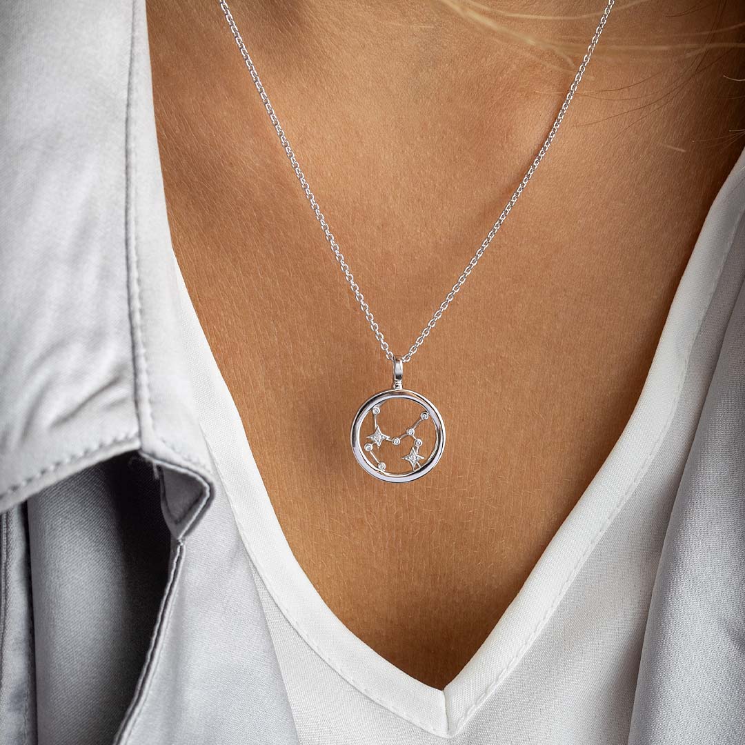 Kit Heath - Céleste Constellation Sagittarius Necklace - Silver