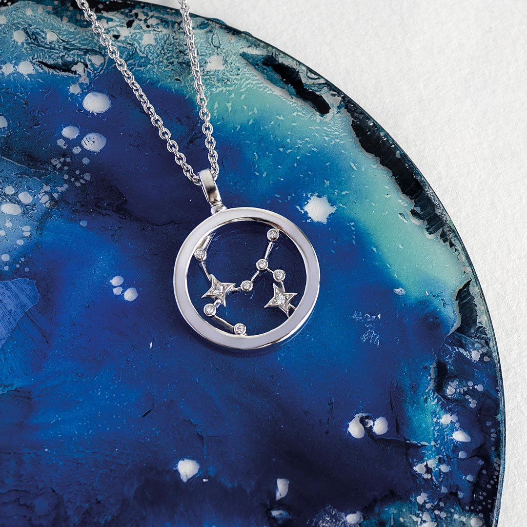 Kit Heath - Céleste Constellation Sagittarius Necklace - Silver