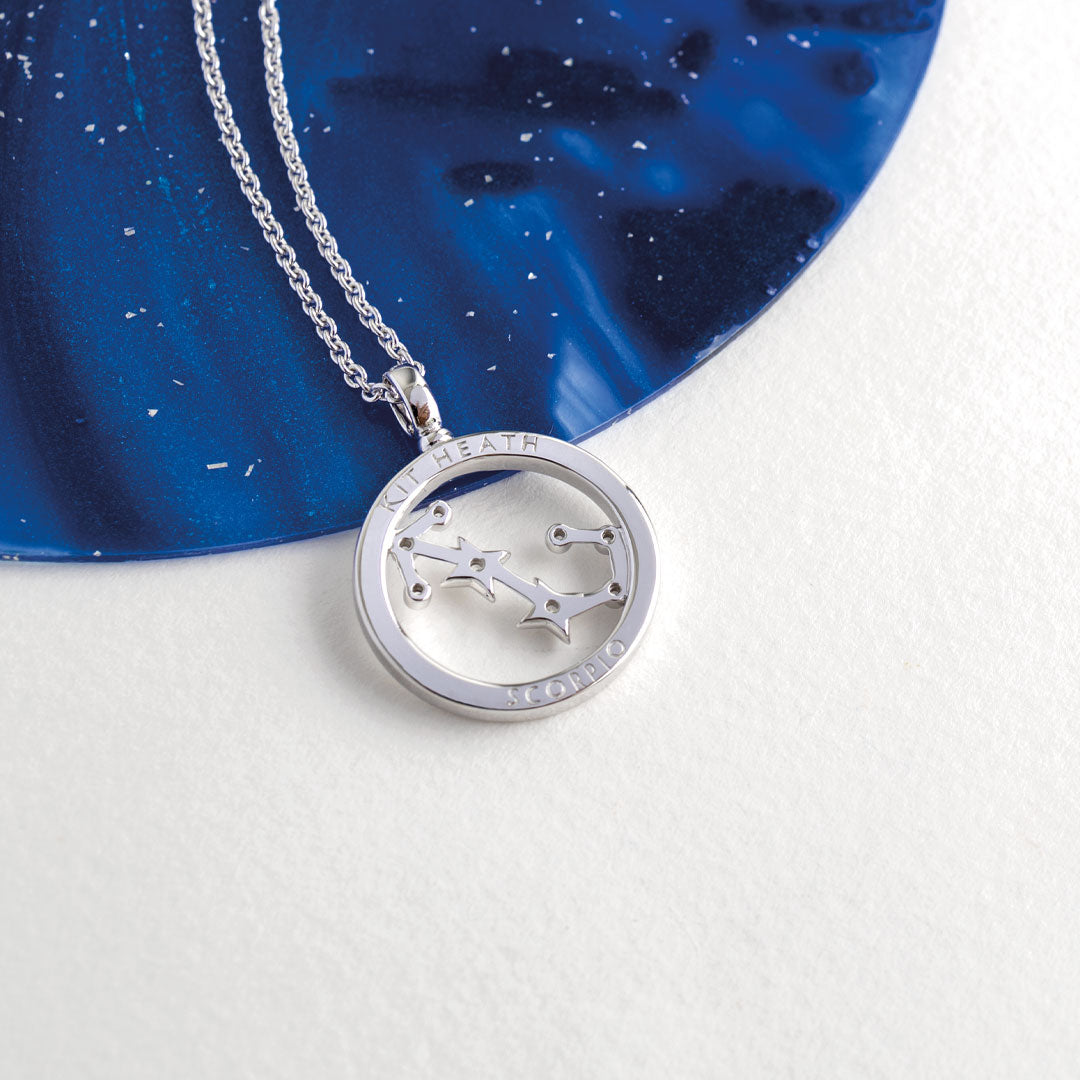 Kit Heath - Céleste Constellation Scorpio Necklace - Silver