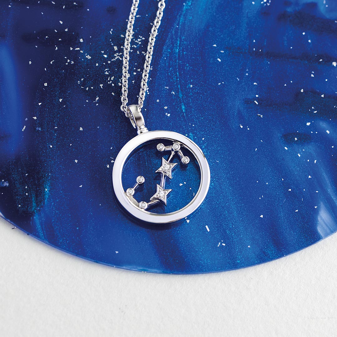 Kit Heath - Céleste Constellation Scorpio Necklace - Silver