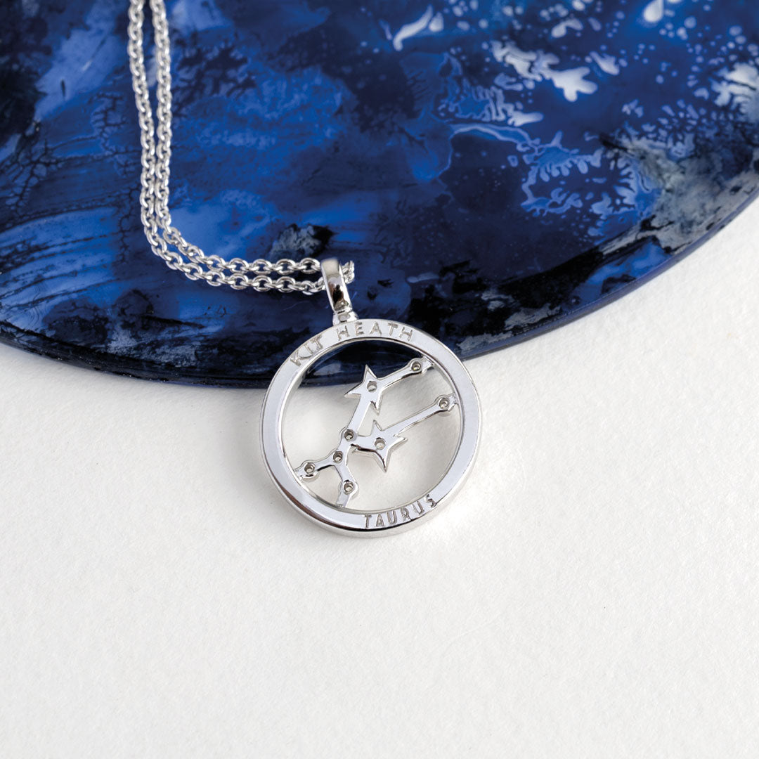 Kit Heath - Céleste Constellation Taurus Necklace - Silver
