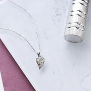 Kit Heath - Desire Cherish Precious Small Heart Necklace - Silver