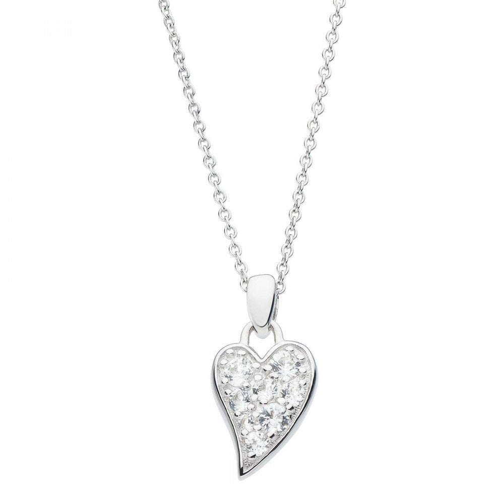 Kit Heath - Desire Cherish Precious Small Heart Necklace - Silver
