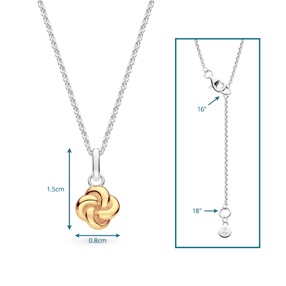 Kit Heath - Marina Tide Knot Golden Necklace - Gold