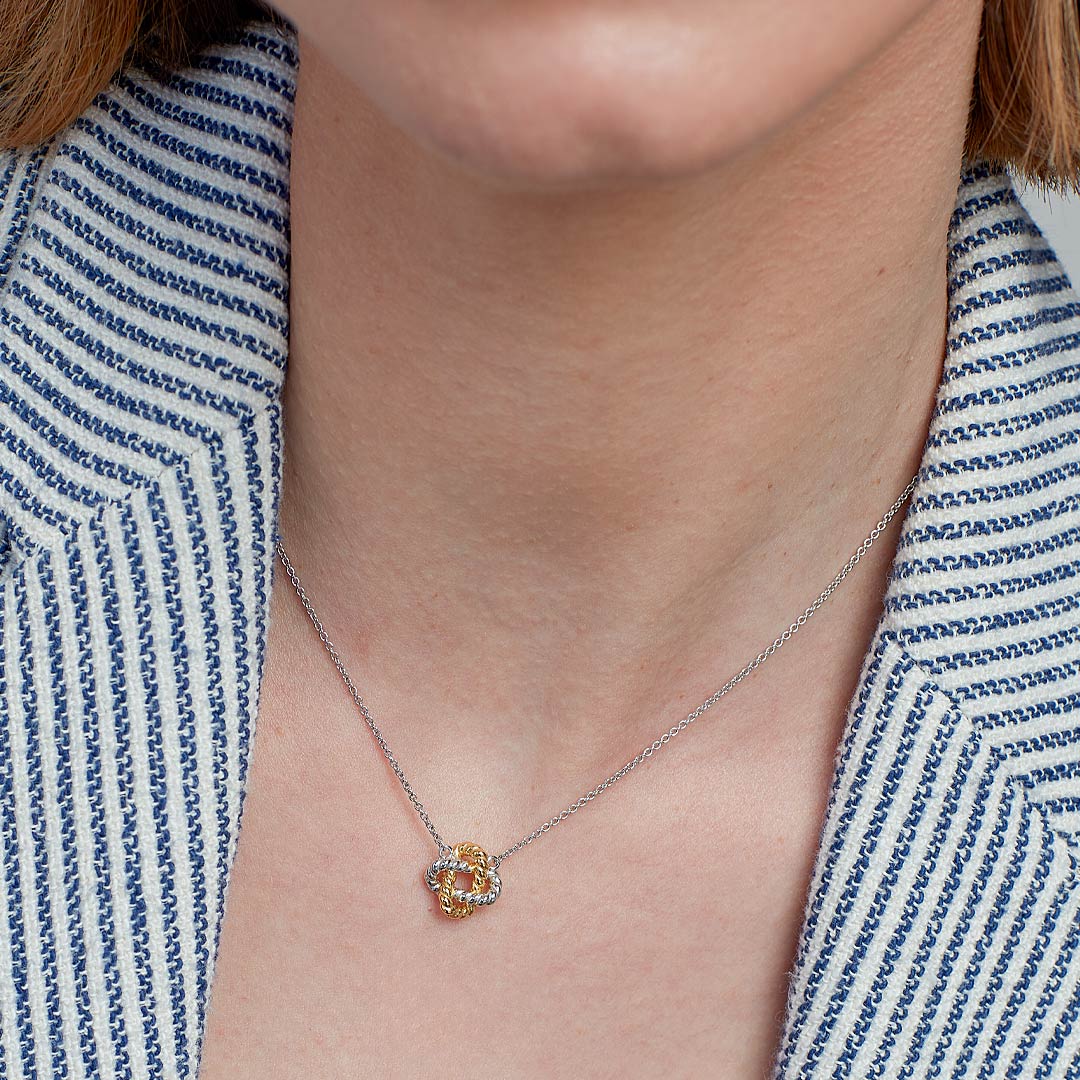 Kit Heath - Marina Rope Knot Golden Necklace - Gold