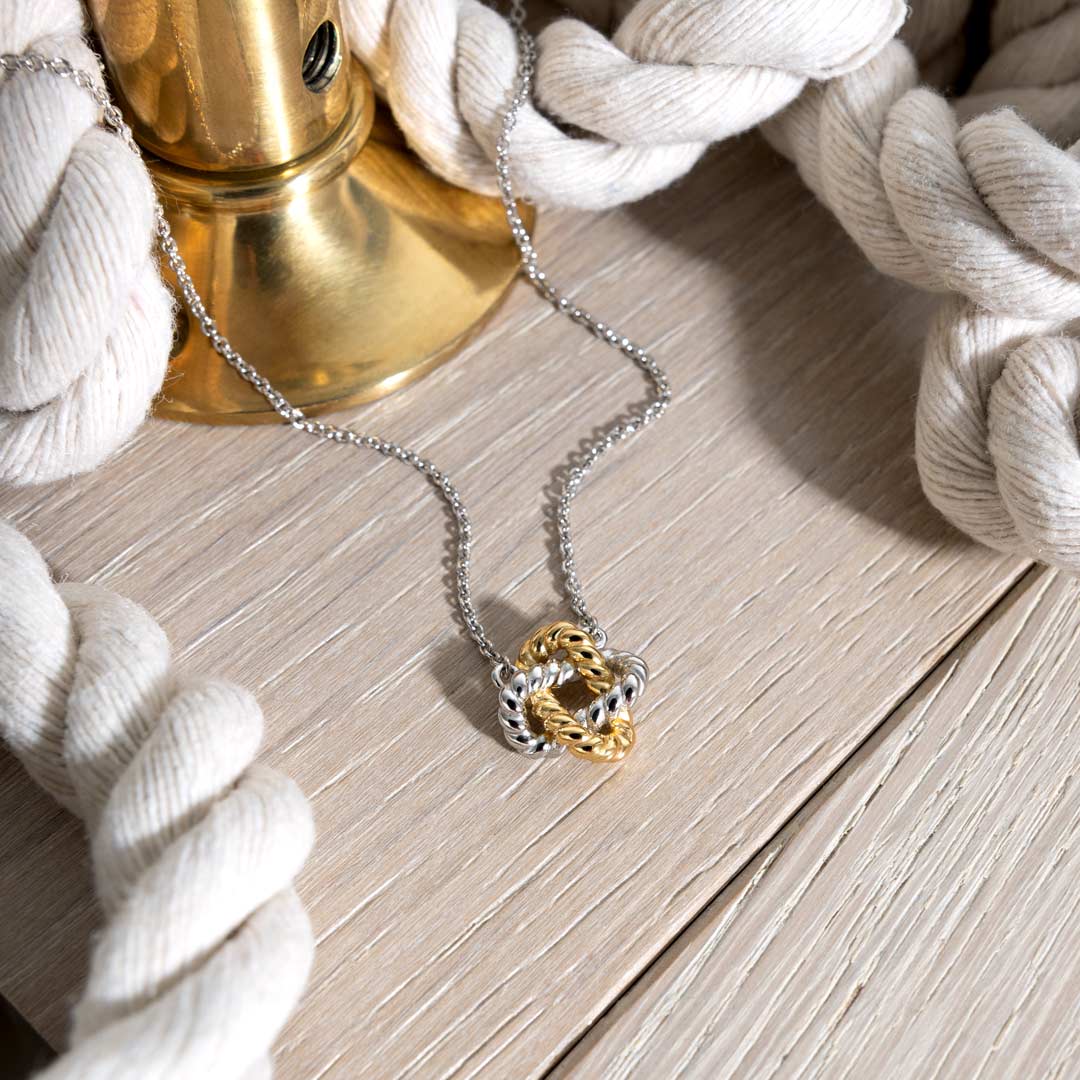 Kit Heath - Marina Rope Knot Golden Necklace - Gold