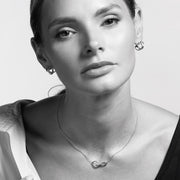 Kit Heath - Infinity Necklace - Silver