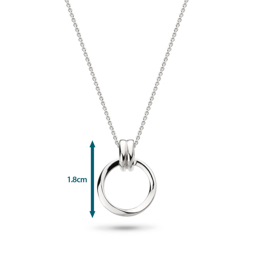 Kit Heath - Bevel Unity Necklace - Silver