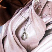 Kit Heath - Serenity Loop Midi Necklace - Silver