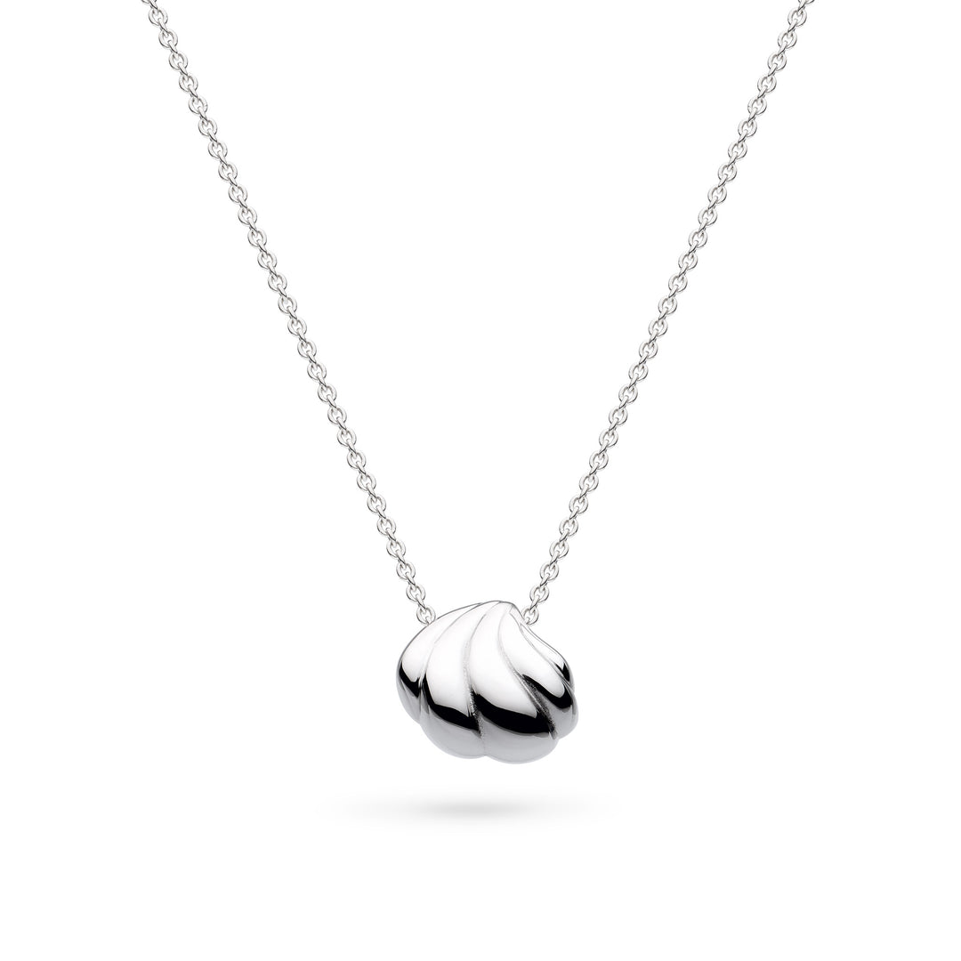 Kit Heath - Océane Shell Echo Rounded Necklace - Silver