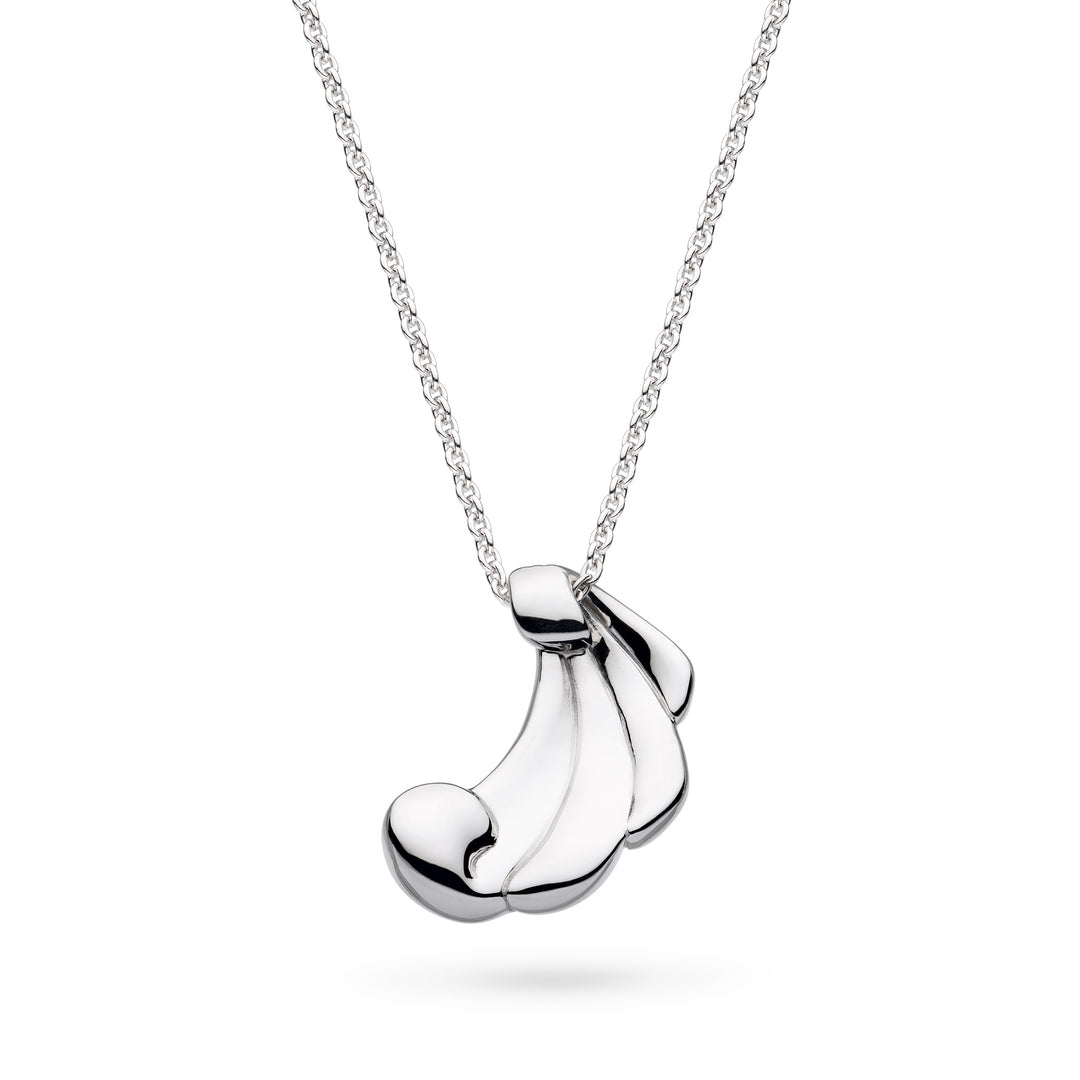 Kit Heath - Océane Shell Echo Grande Necklace - Silver
