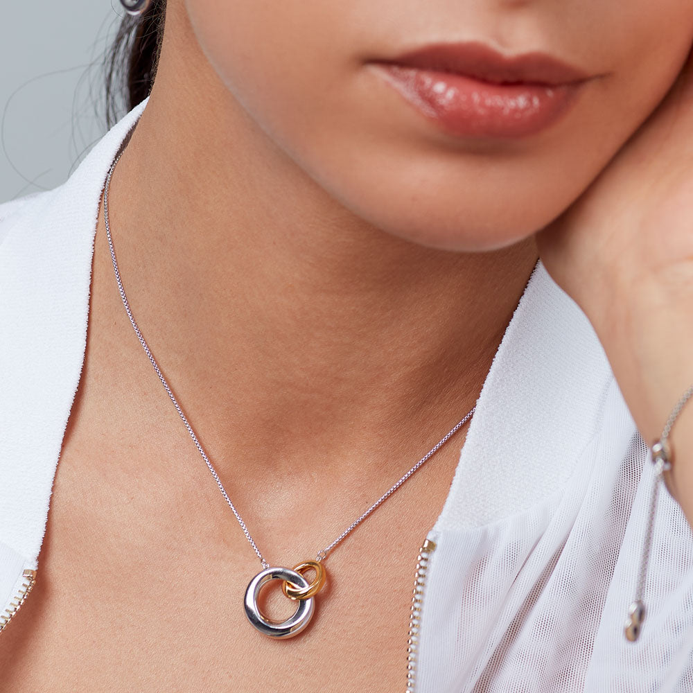 Kit Heath - Bevel Cirque Link Golden Necklace - Gold