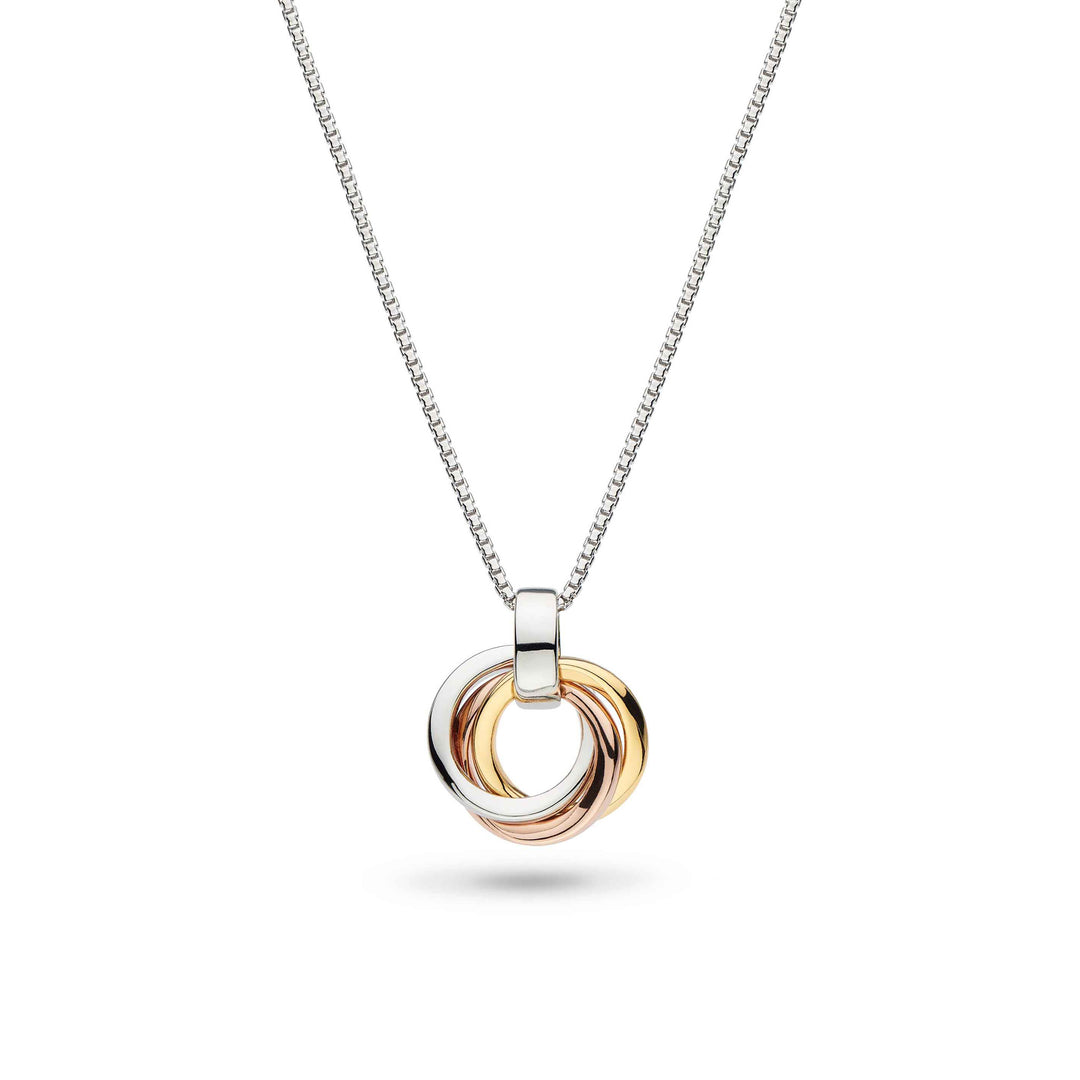 Kit Heath - Bevel Trilogy Small Necklace - Silver
