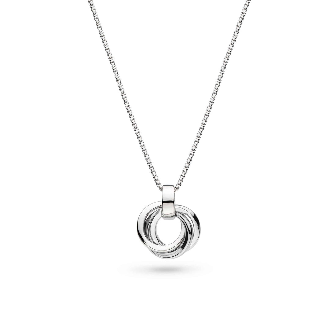 Kit Heath - Bevel Trilogy Petite Necklace - Silver