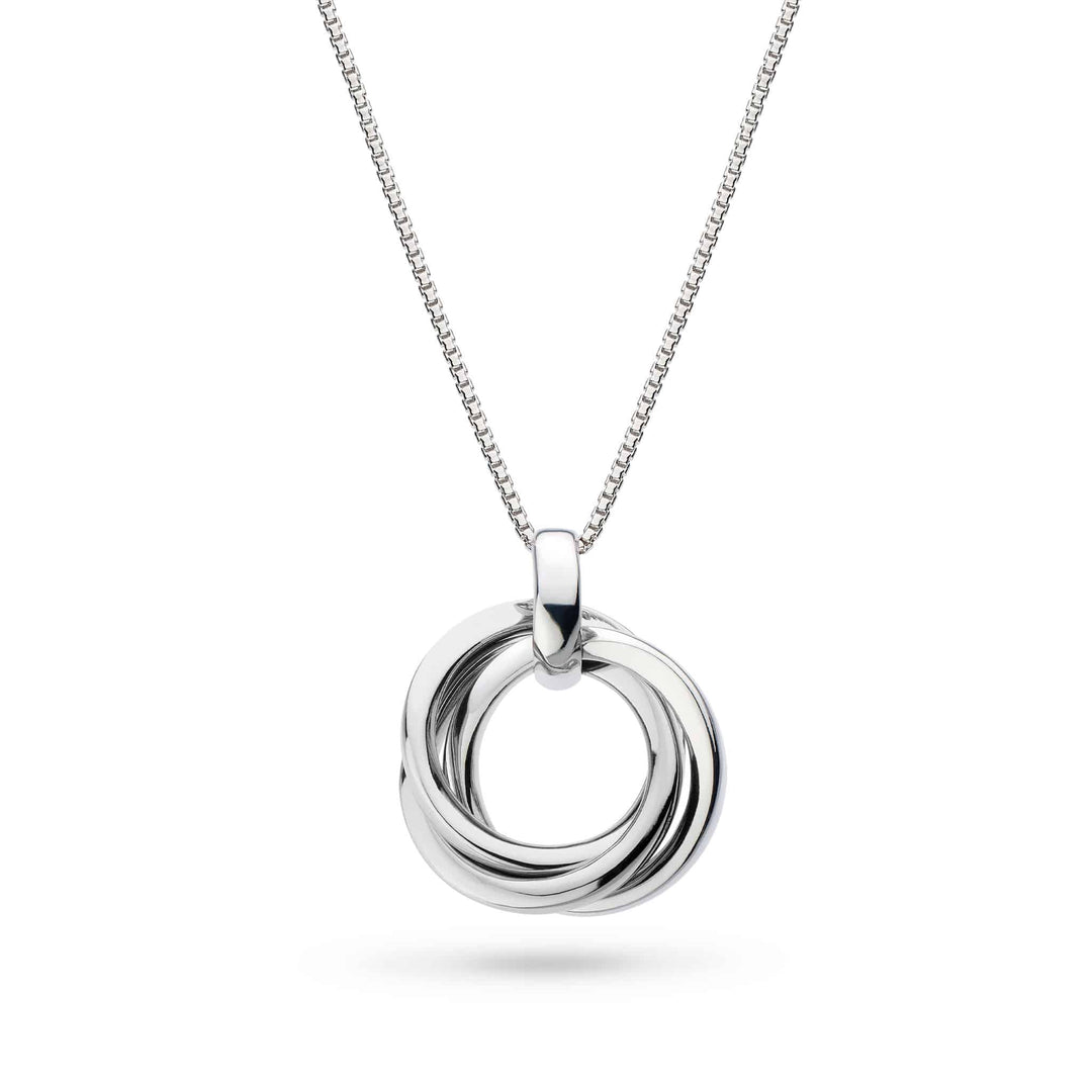 Kit Heath - Bevel Trilogy Necklace - Silver