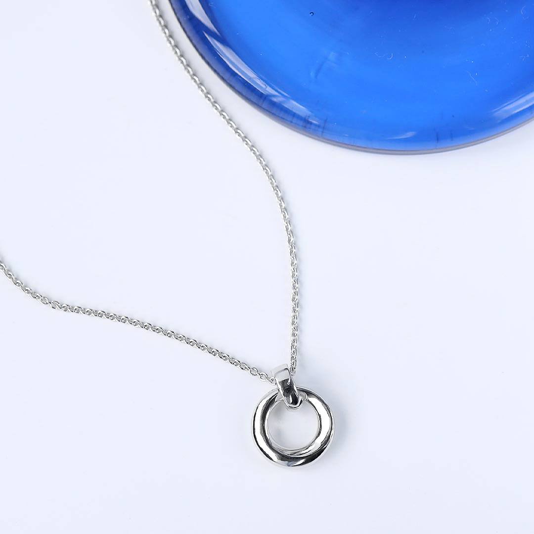 Kit Heath - Bevel Cirque Necklace - Silver