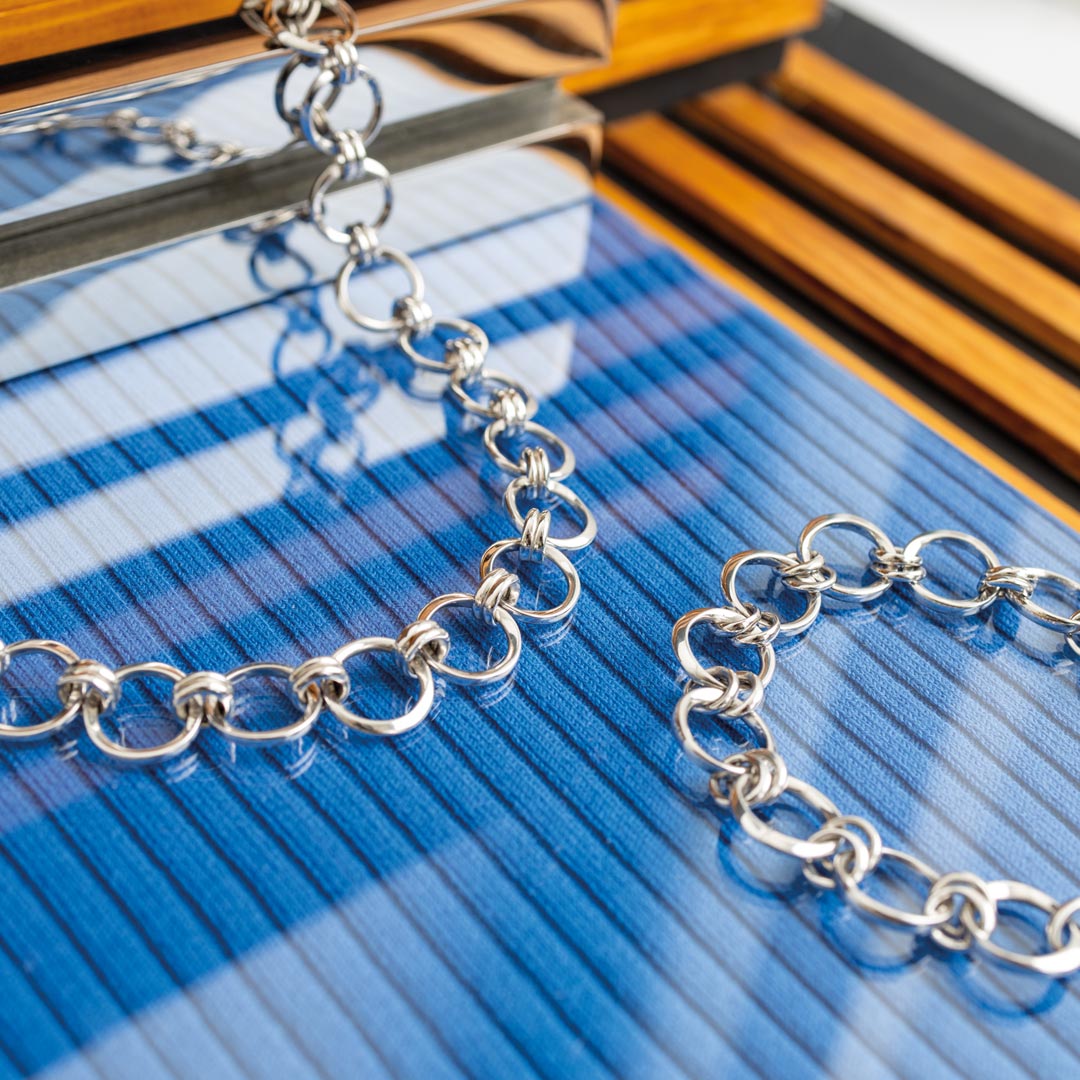 Kit Heath - Bevel Unity Statement Necklace - Silver