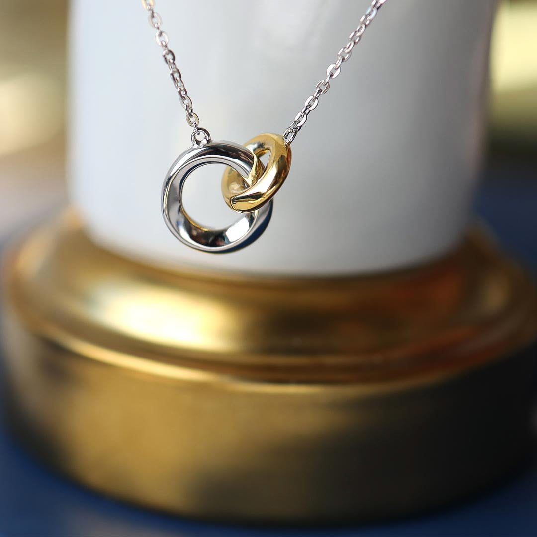 Kit Heath - Bevel Cirque Link Golden Necklet - Gold