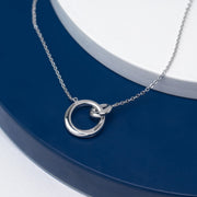 Kit Heath - Bevel Cirque Link Necklace - Silver