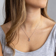 Kit Heath - Signature Skript Lowercase e Initial Pendant - Silver