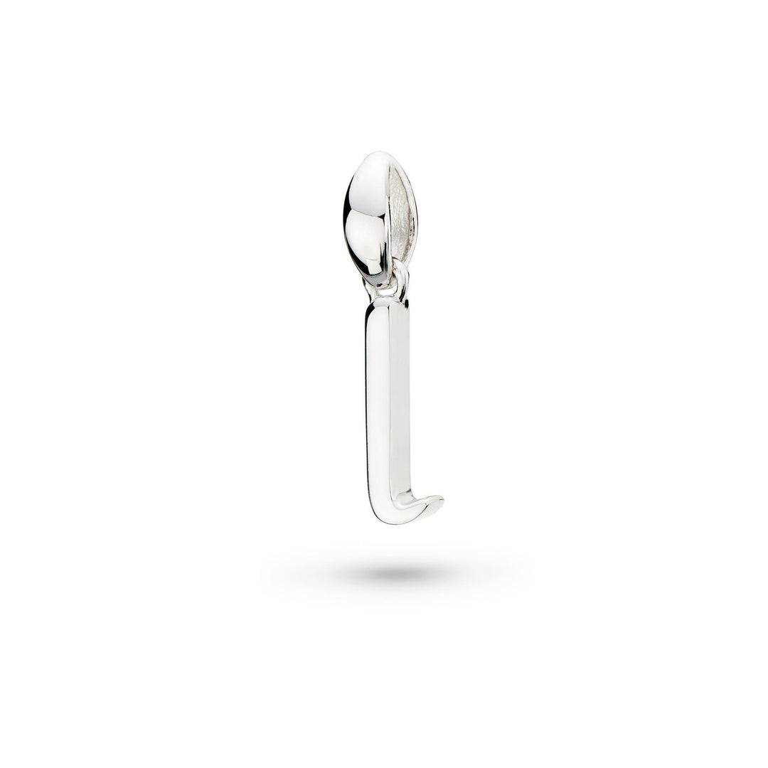 Kit Heath - Signature Skript Lowercase l Initial Pendant - Silver