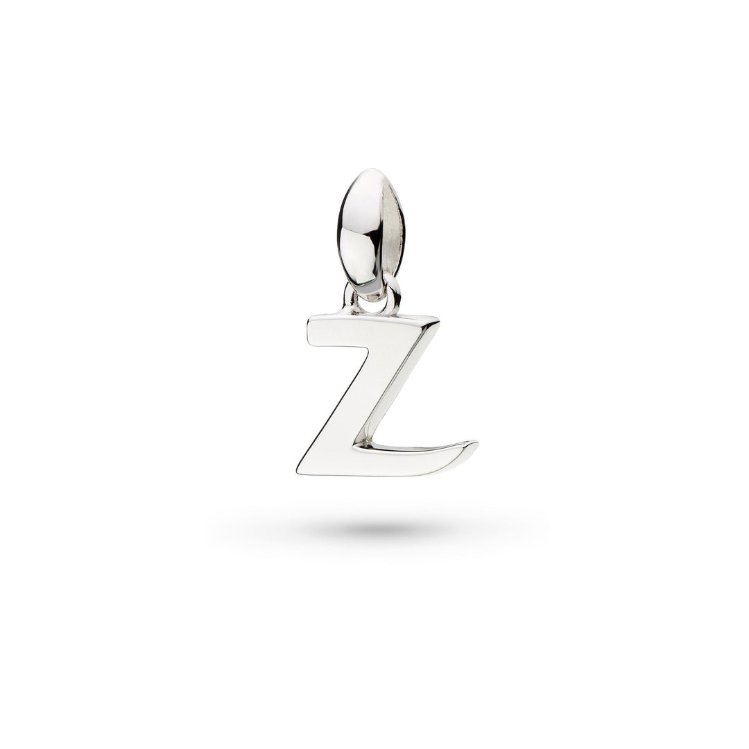 Kit Heath - Signature Skript Lowercase z Initial Pendant - Silver