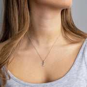 Kit Heath - Signature Skript Lowercase z Initial Pendant - Silver