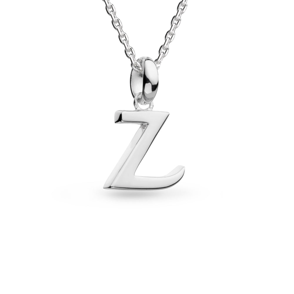 Kit Heath - Signature Skript Capital Z Initial Necklace - Silver