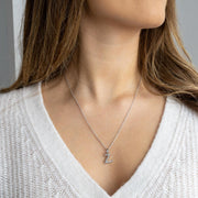 Kit Heath - Signature Skript Capital Z Initial Necklace - Silver